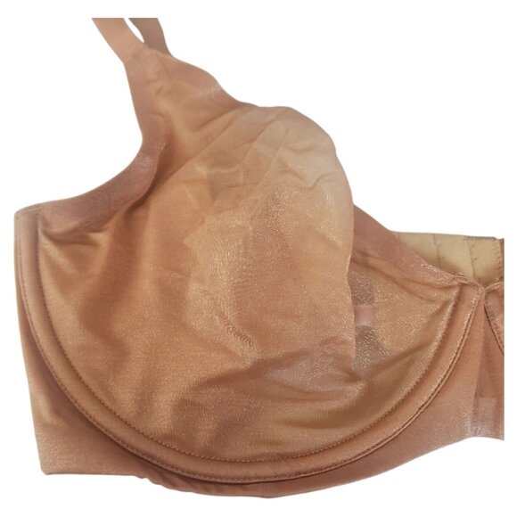 CT2034 Savage X Fenty Fascination Best form Copper Shiny Underwire Bra 36DD - Picture 4 of 11